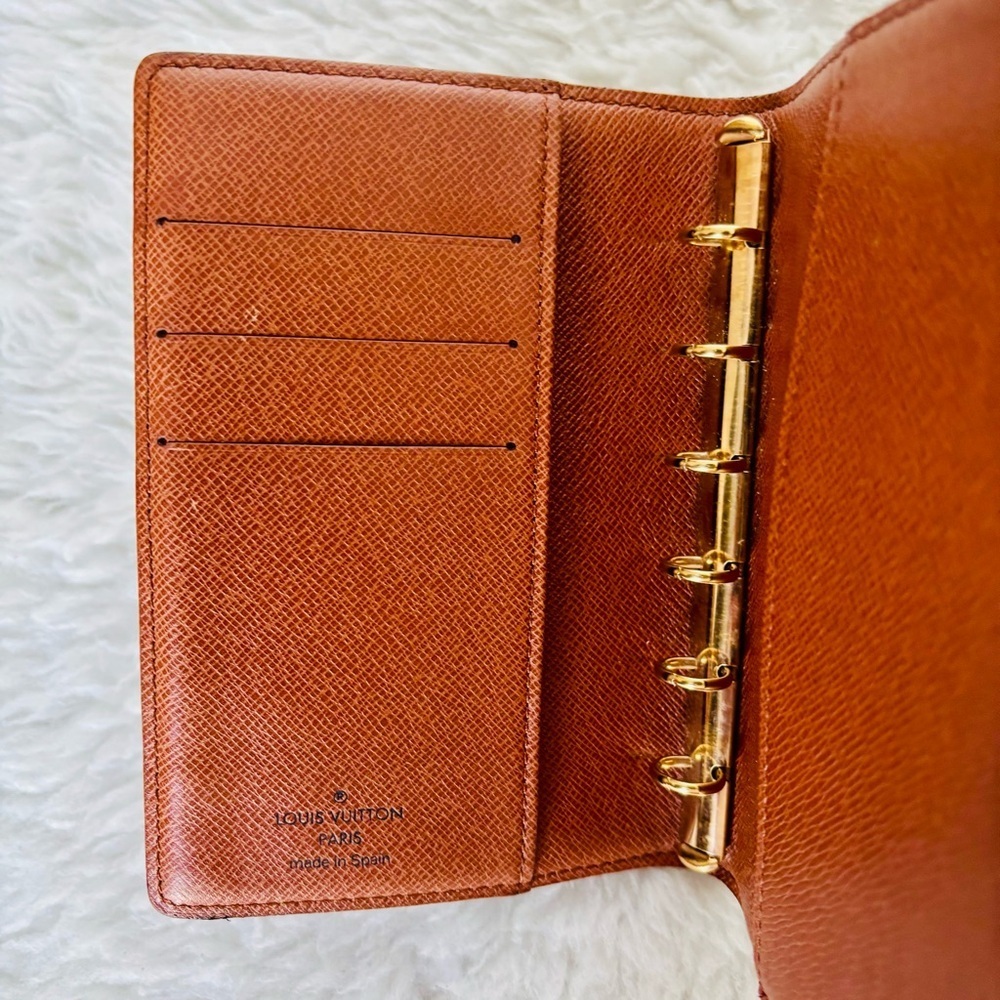 Louis Vuitton Brown Monogram Leather Vintage PM Agenda Cover - Picture 14 of 16
